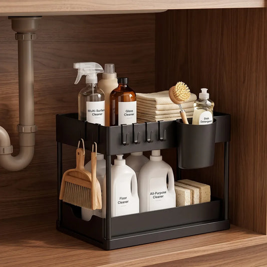 2-Tier Under Sink Storage Organiser