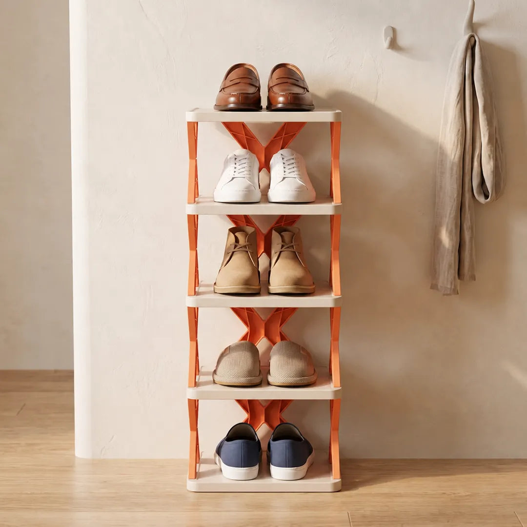 Multi-Tier Dustproof Shoe Storage Cabinet