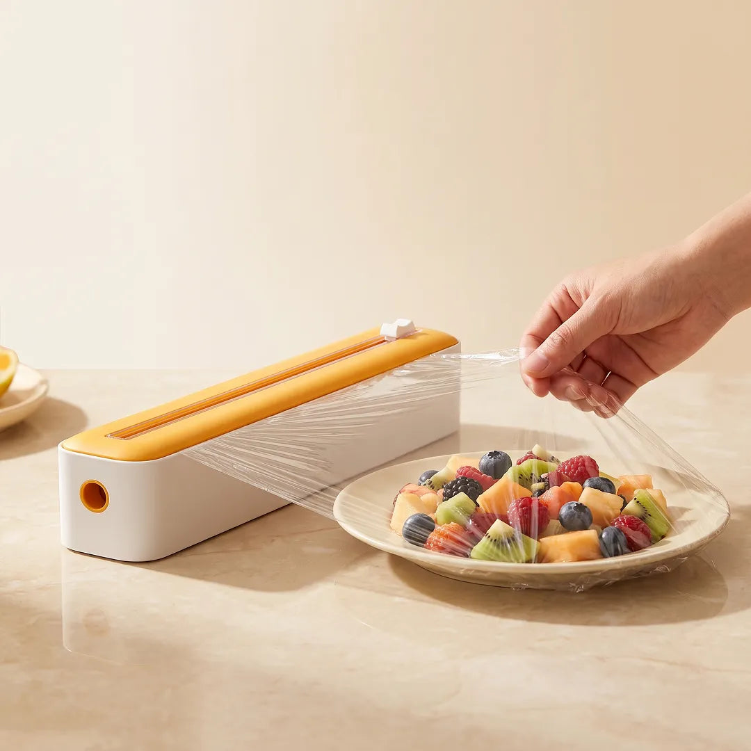 Cling Film & Aluminium Foil Dispenser with Cutter