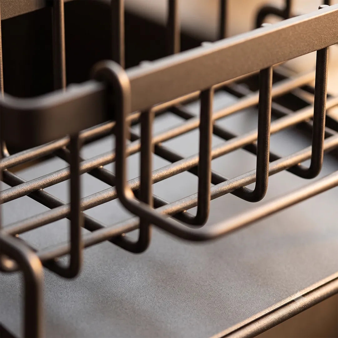 Kitchen Sink Caddy with Sponge Holder & Towel Rail