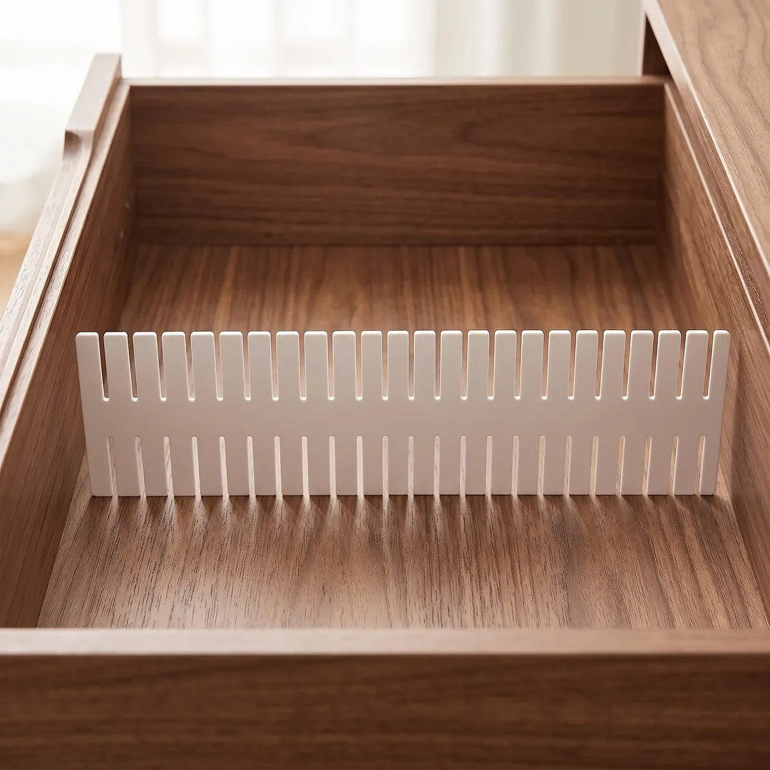 Multi-Purpose Adjustable Drawer Separator 12 Piece