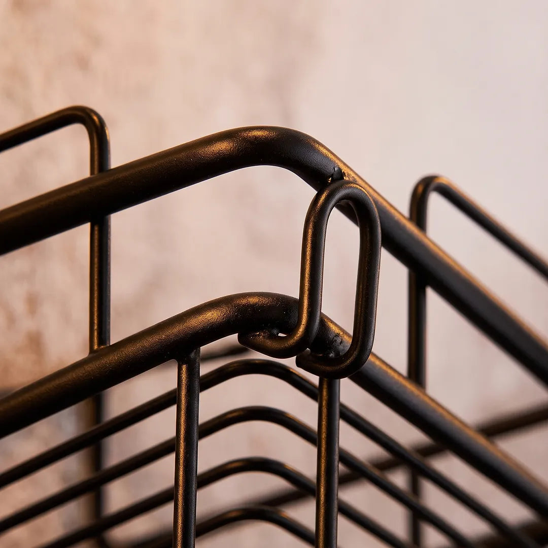 Double Layer Bathroom Corner Shelf with Strong Adhesive