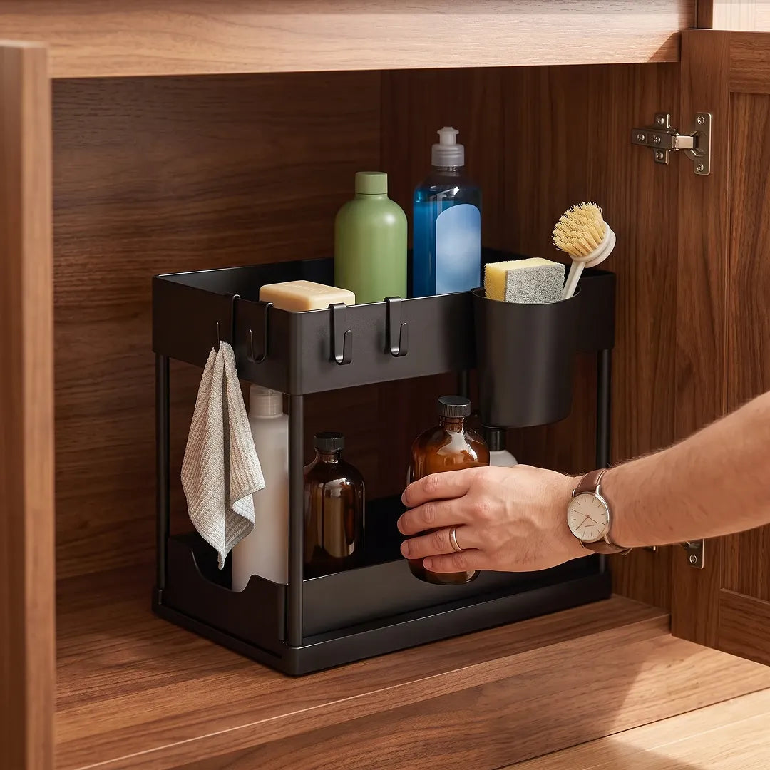 2-Tier Under Sink Storage Organiser