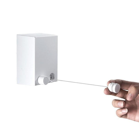 Retractable Wall Mounted Clothesline for Indoor Drying