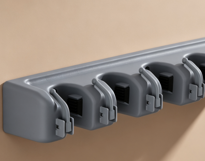 Multi-Purpose Mop & Broom Holder